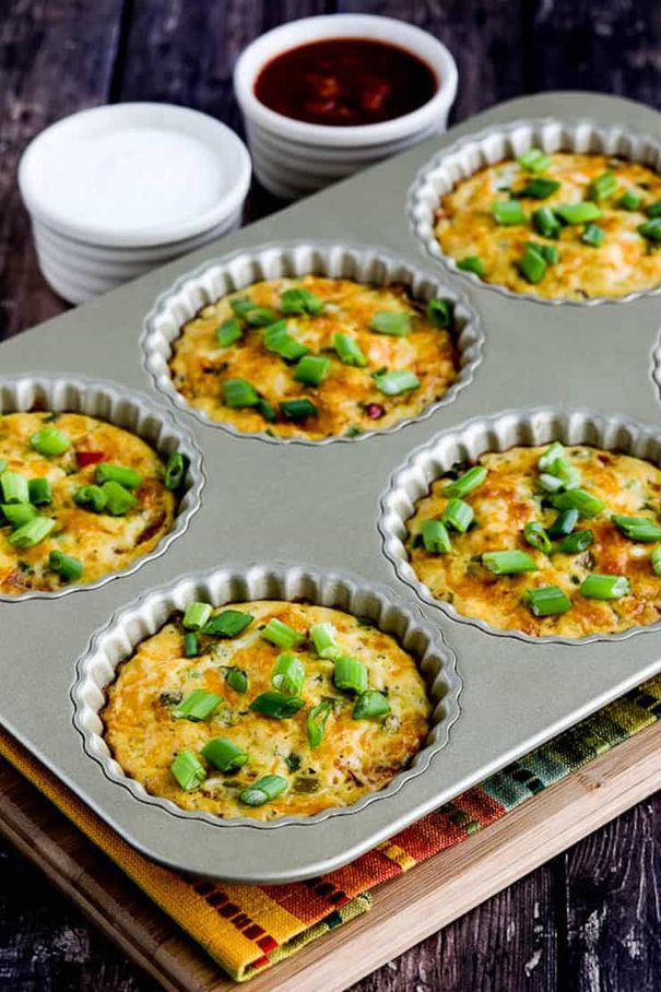 Southwestern Crustless Breakfast Tarts