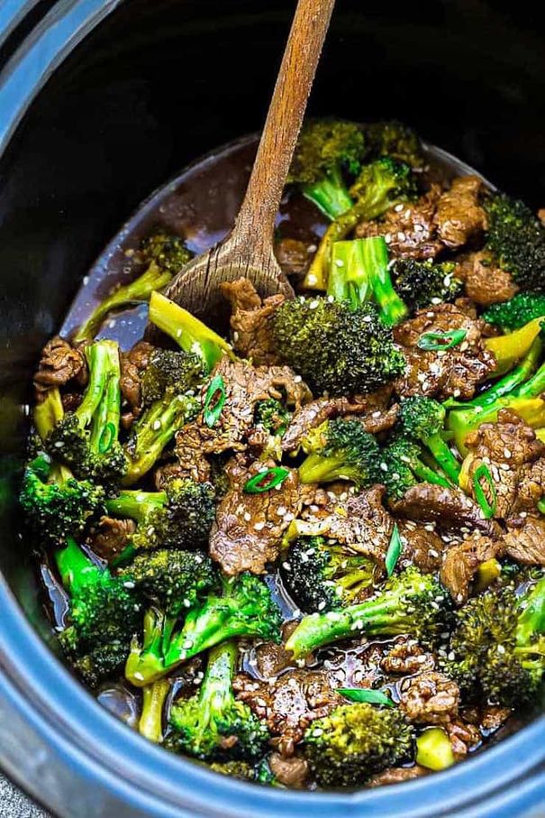 Beef And Broccoli - Healthy Slow Cooker Recipes