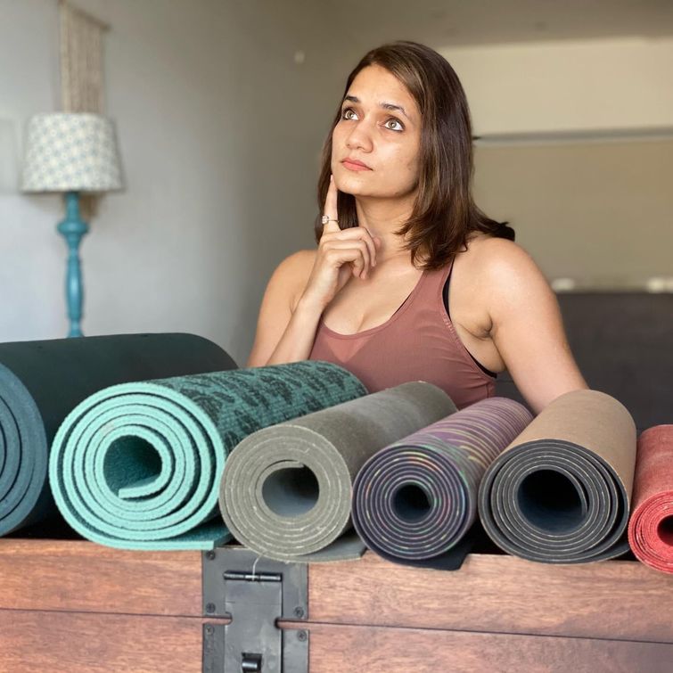 Choosing a yoga mat