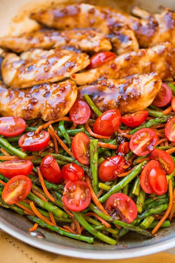 Balsamic Chicken and Veggies