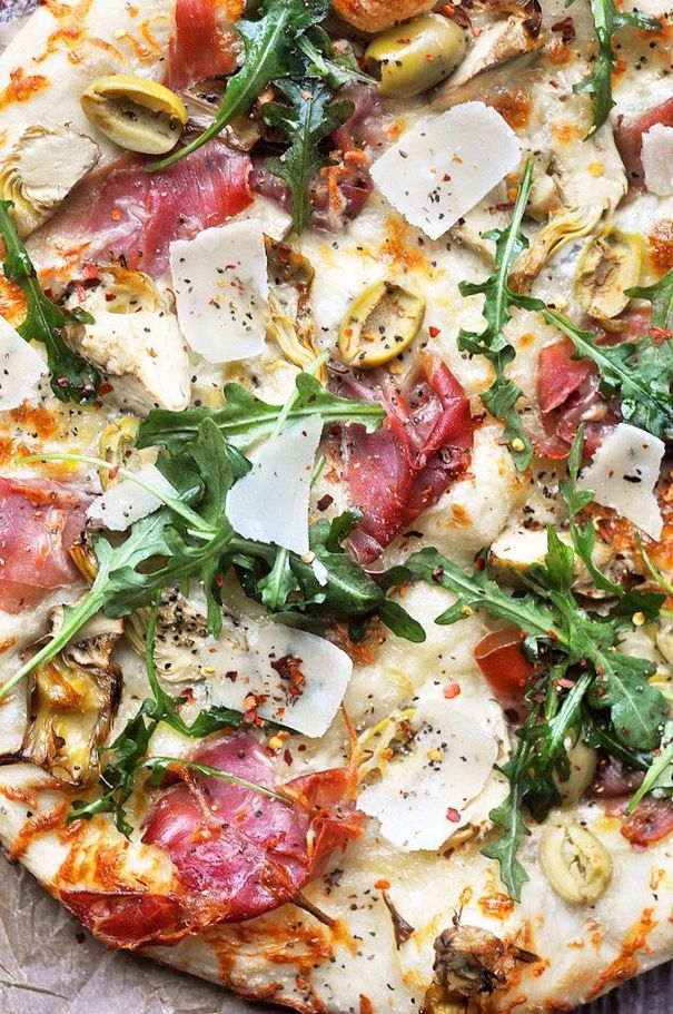 Charcuterie Pizza - Healthy Pizza Recipes