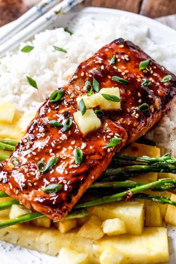 Sweet and Tangy Asian BBQ Salmon