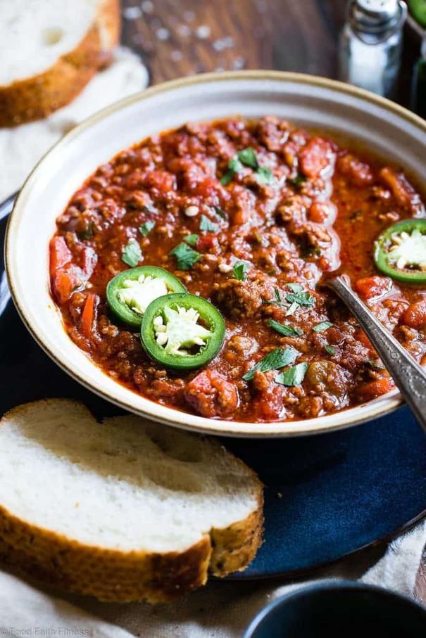 No Bean Whole 30 Chili